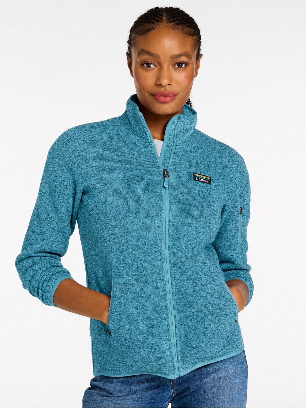 L.L.Bean Sweater Fleece Full-Zip Jacket